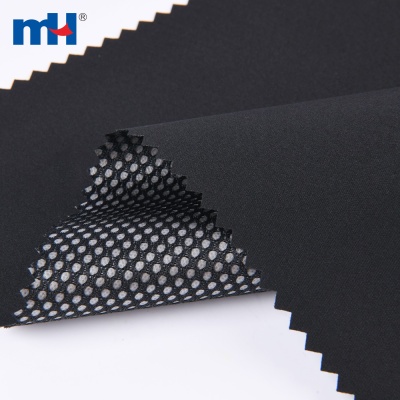 300T Waterproof Polyester Pongee with Silver TPU Coating