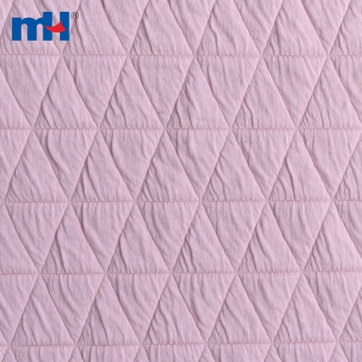 30ST Polyester Spandex Pink Tweed Fabric