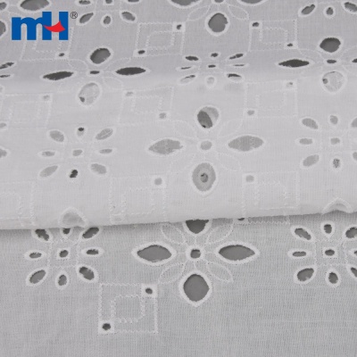 Broderie Anglaise Cotton Eyelet Lace Fabric