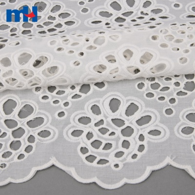 Broderie Anglaise Cotton Eyelet Lace Fabric