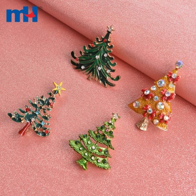 Christmas Tree Brooch