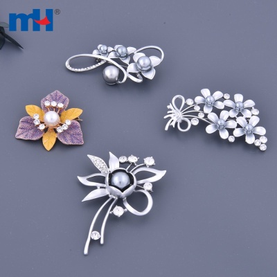 Flower Brooch Pin