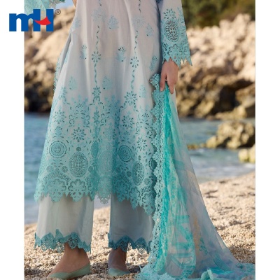 Embroidered Fabric Cotton