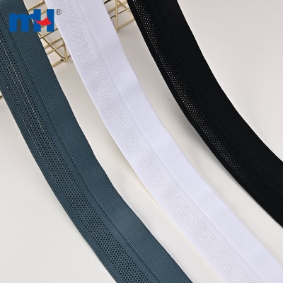 Polyester Spandex Mesh Open Knitted Elastic Webbing