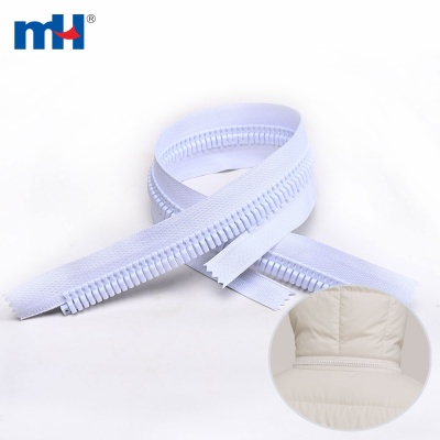 Sliding Zipper for Hood-to-Jacket