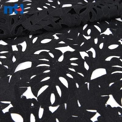 Monstera Guipure Lace Fabric