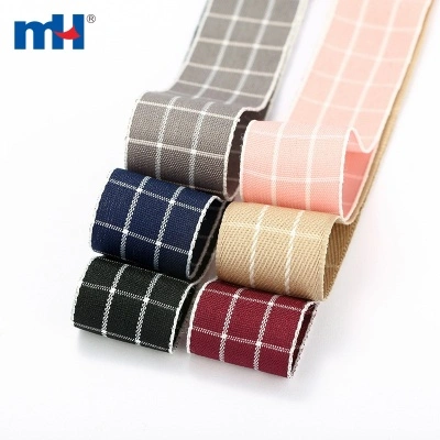 Woven Plaid Ribbon