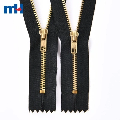 #3 Jeans Zipper Brass Teeth