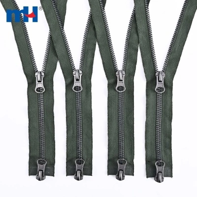#5 Two-way Metal Flame Resistant Zippers