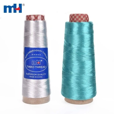 600D/1 Rayon Filament Embroidery Thread (Tinko)