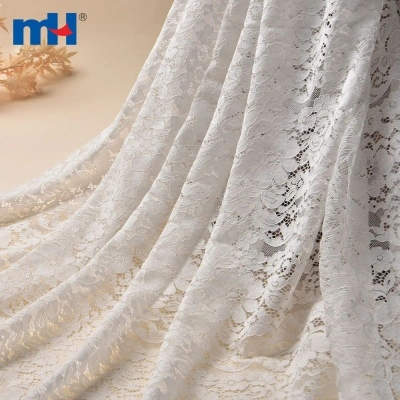 Nylon Cotton Lace Fabric