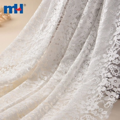 Nylon Cotton Guipure Lace Fabric