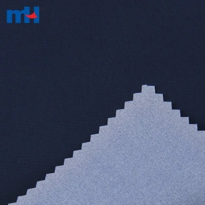75D*150D Microfiber Plain Fabric with White Coating