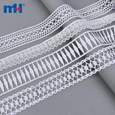 Polyester Chemical Lace Trim for dress