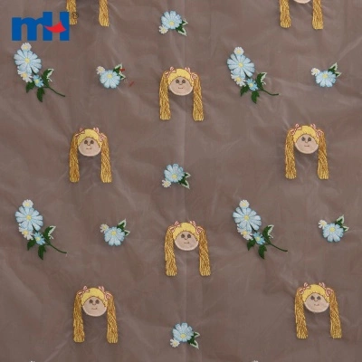 Embroidery Tulle Fabric