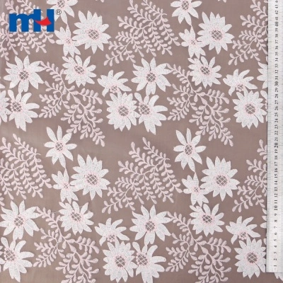 Embroidered Organza Lace