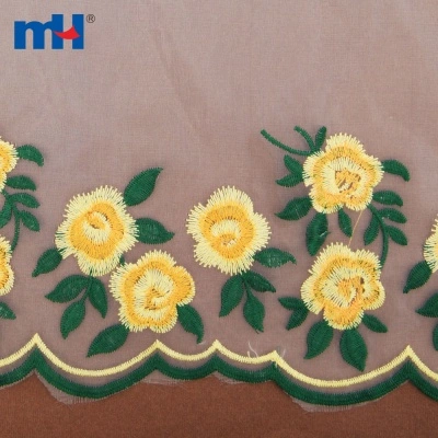 Embroidery Organza Fabric