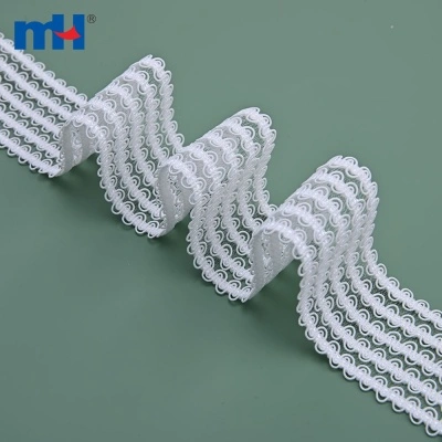 Nylon Spandex Fancy Knitting Elastic Webbing