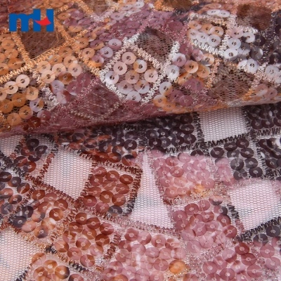 Harlequin Sequins Mesh Fabric