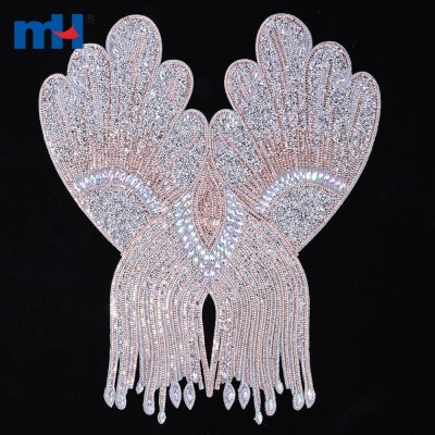 Hot-Fix Rhinestone Collar