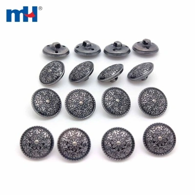 Alloy Pewter Button