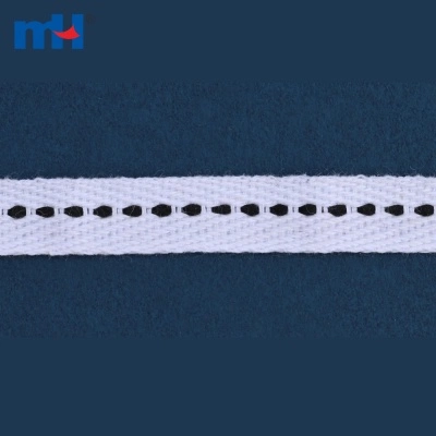 10mm Metallic Cotton Webbing Tape