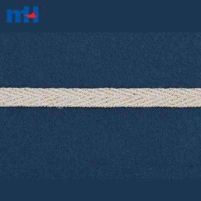 6mm Metallic Cotton Tape