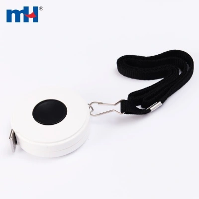 Plastic boxed clothing ruler (with lanyard)
