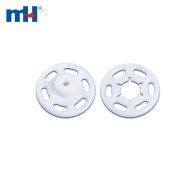 Plastic Circularity Press Stud Button
