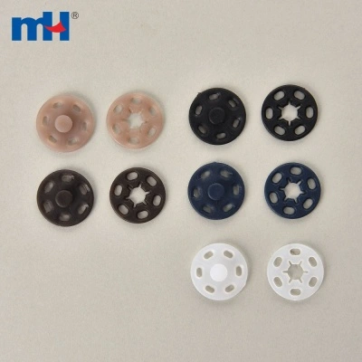 Plastic Press Stud Button