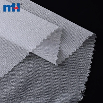 Polyester Plain Woven Fusible Interlining Fabric