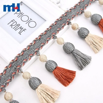 Pom Pom Curtain Fringe Trim