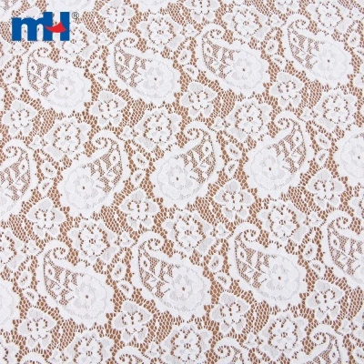 Paisley Spandex Lace Fabric