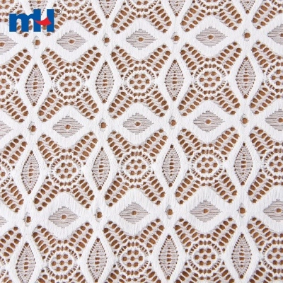 Geometry Nylon Lace Material