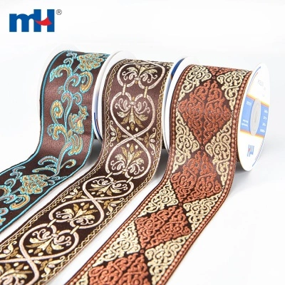 Embroidered Curtain Border Ribbons